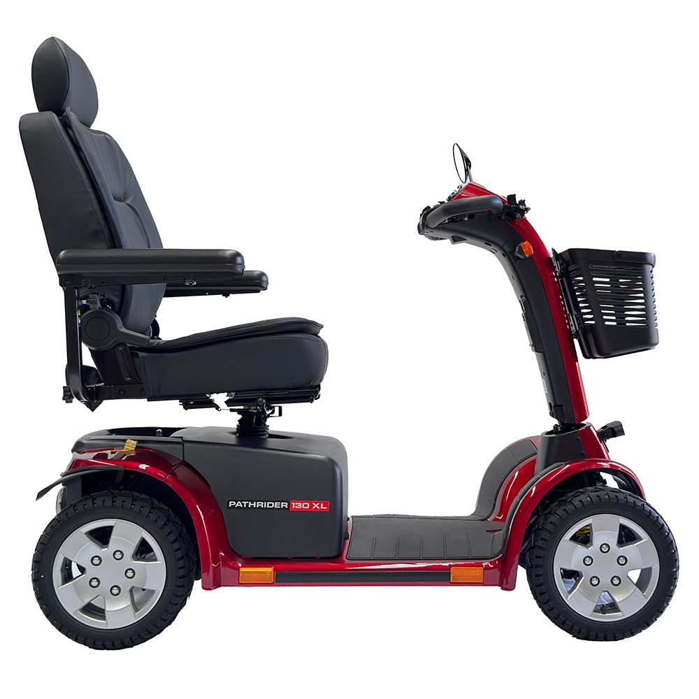 Pride Mobility Pathrider 130XL Red Side