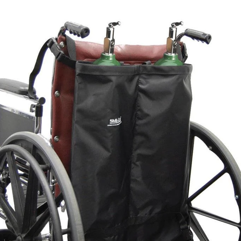 Skil-Care Oxygen Bottle Holder Double