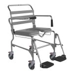 Aspire 53cm Shower Commode | Swing Away Footrests | AP