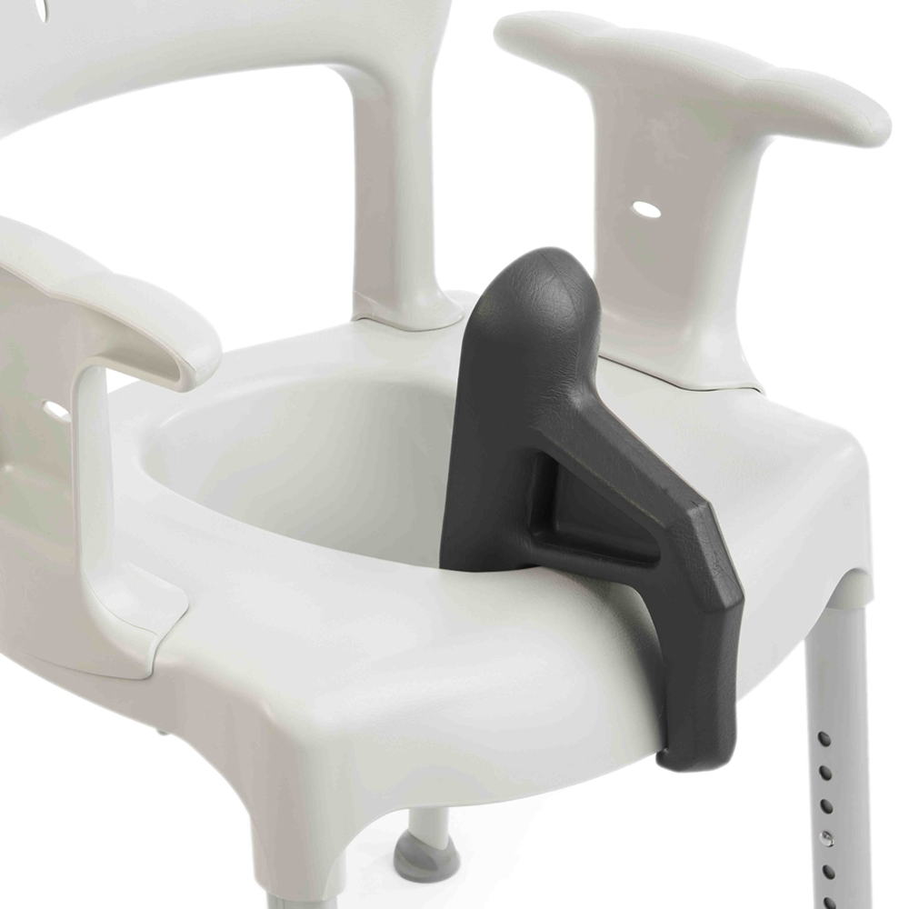 Etac Splash Guard 80209430 on Swift Commode